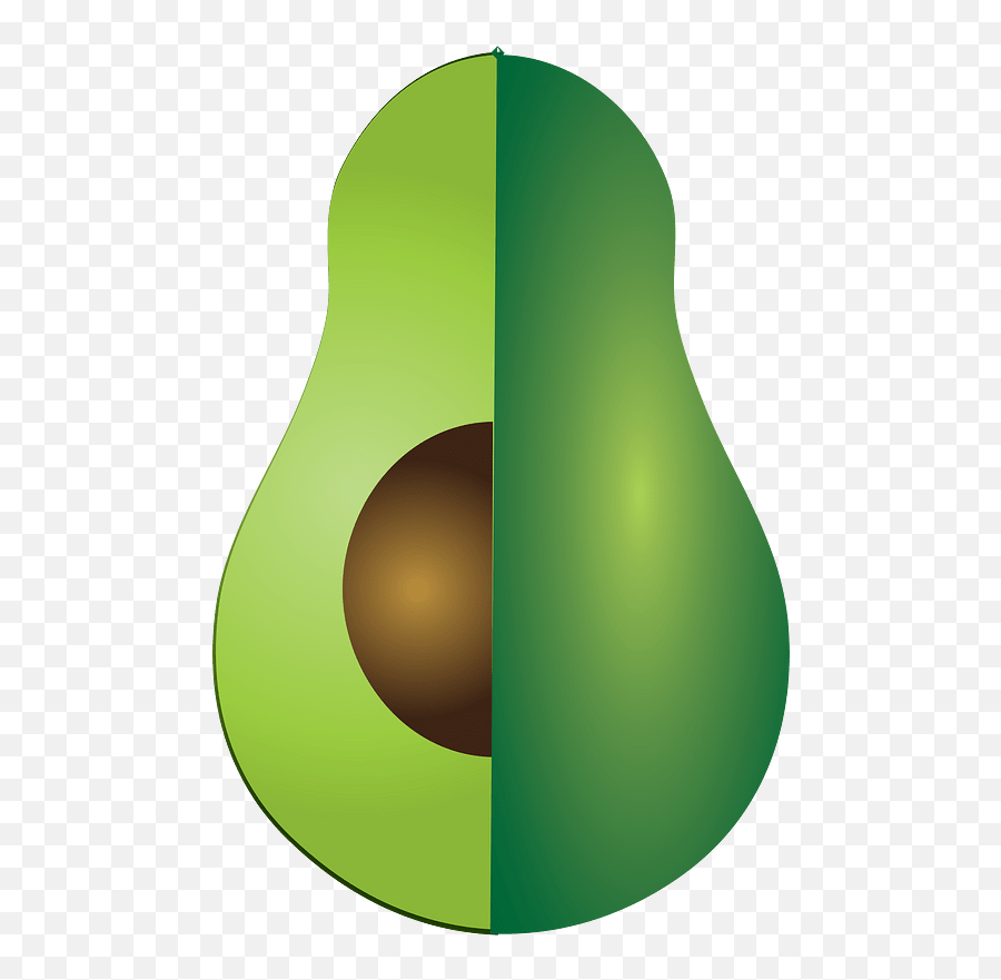 Avocado Clipart Free Download Transparent Png Creazilla Emoji,Healthy Snacks Clipart