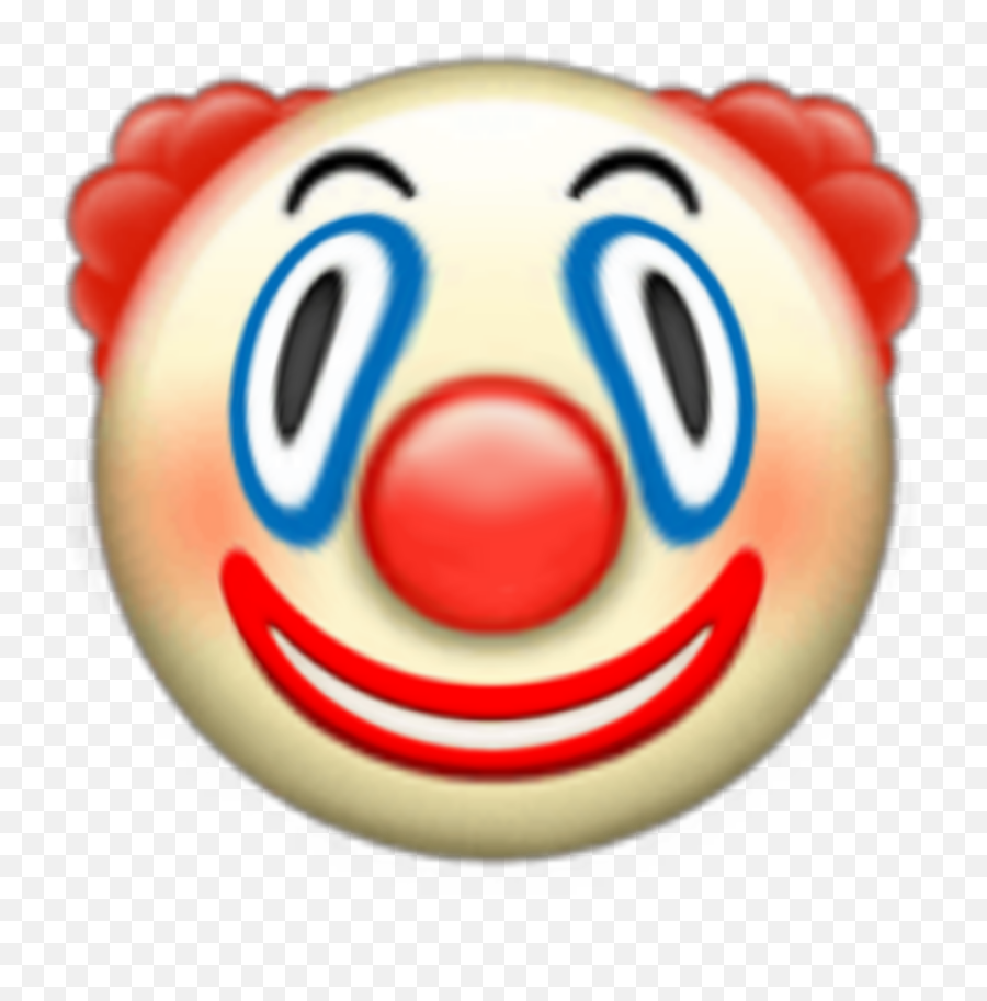 Emoji Cursed Lol Lmao Clown You Sticker By - Clown Emoji Transparent,Clown Emoji Png