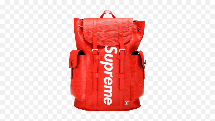 Download Hd Supreme Backpack Png - Coque Supreme Iphone 8 Emoji,Backpack Png