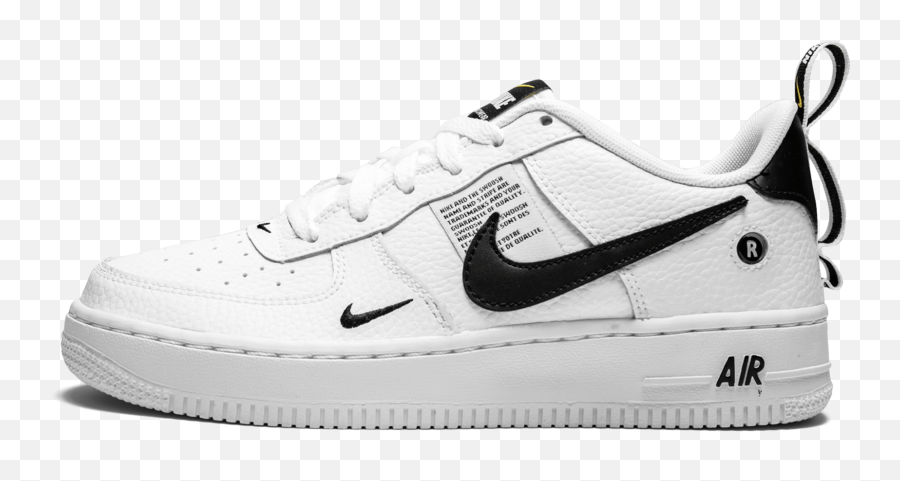 White Swoosh Png - Nike Air Force Utility Grade School Air Force Unity Emoji,Nike Swoosh Png