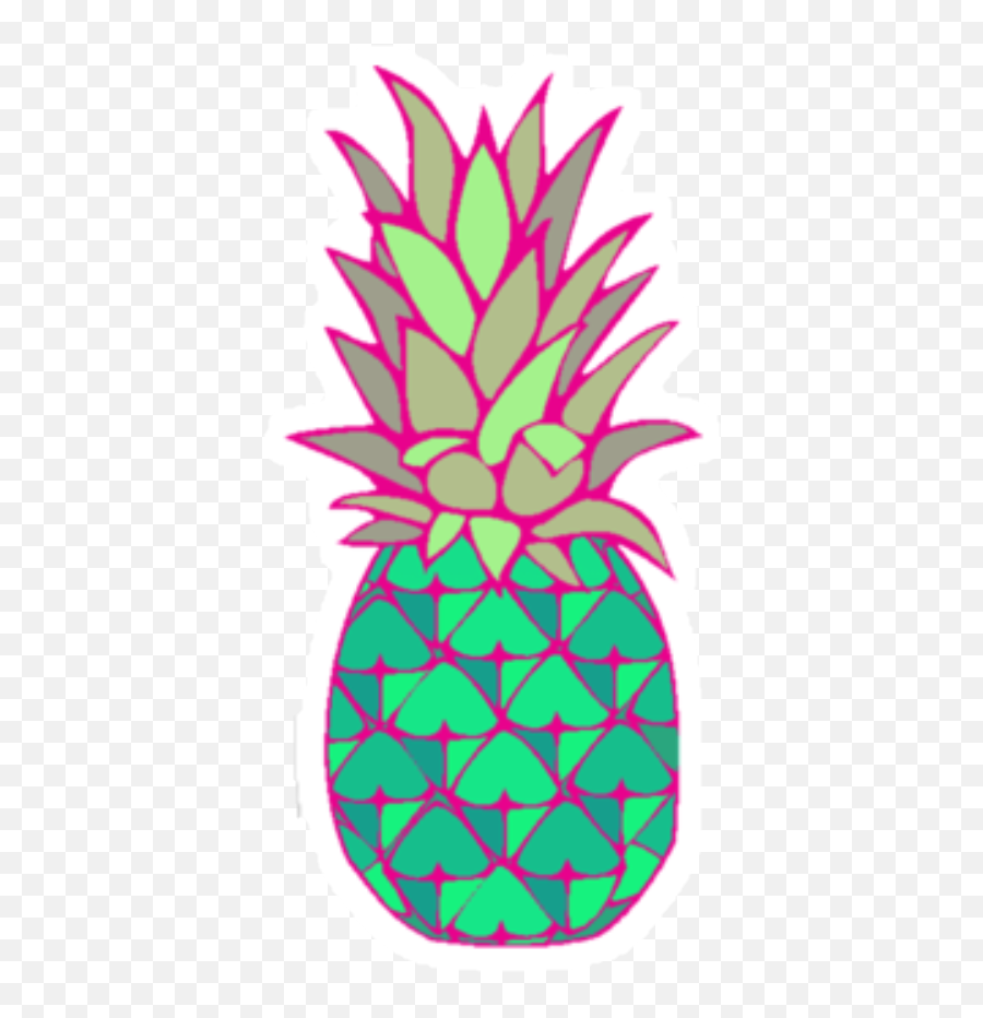 Pineapple Color - Pineapple Clip Art U0026 Pineapple Png Image Pineapple Clip Art Emoji,Pineapple Clipart