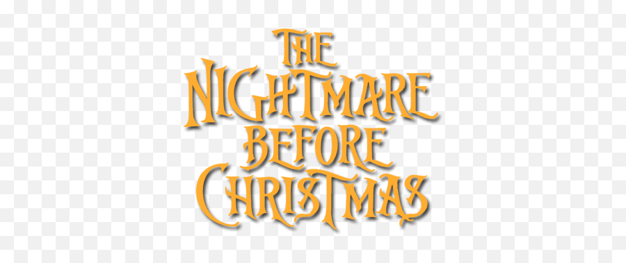 The Nightmare Before Christmas - Transparent Nightmare Before Christmas Logo Emoji,Nightmare Before Christmas Png