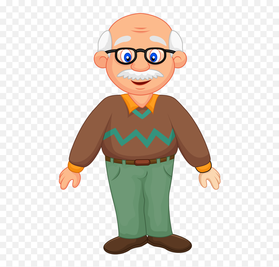 Grandfather Clipart Png Image With No - Grandfather Clipart Emoji,Grandpa Clipart