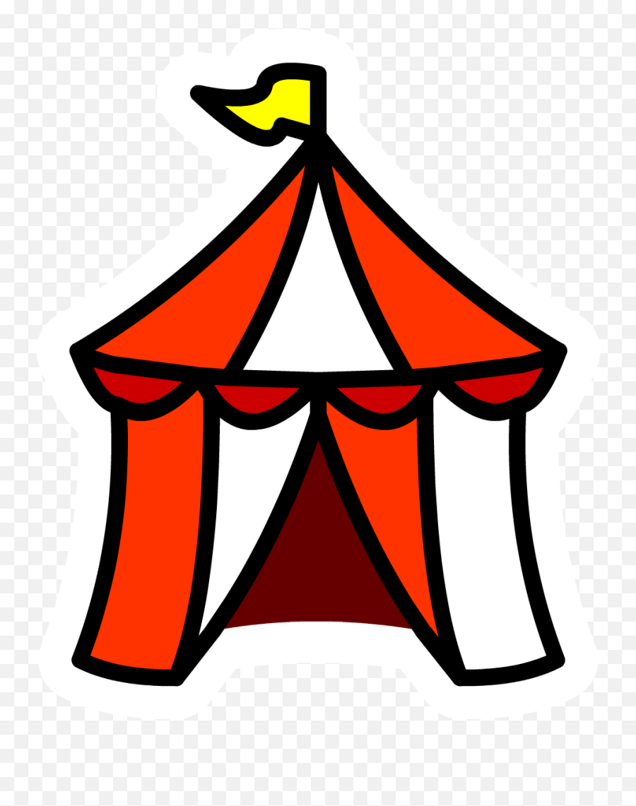 Circus Tent Transparent Png Image - Clipart Circus Tent Drawing Emoji,Circus Tent Clipart