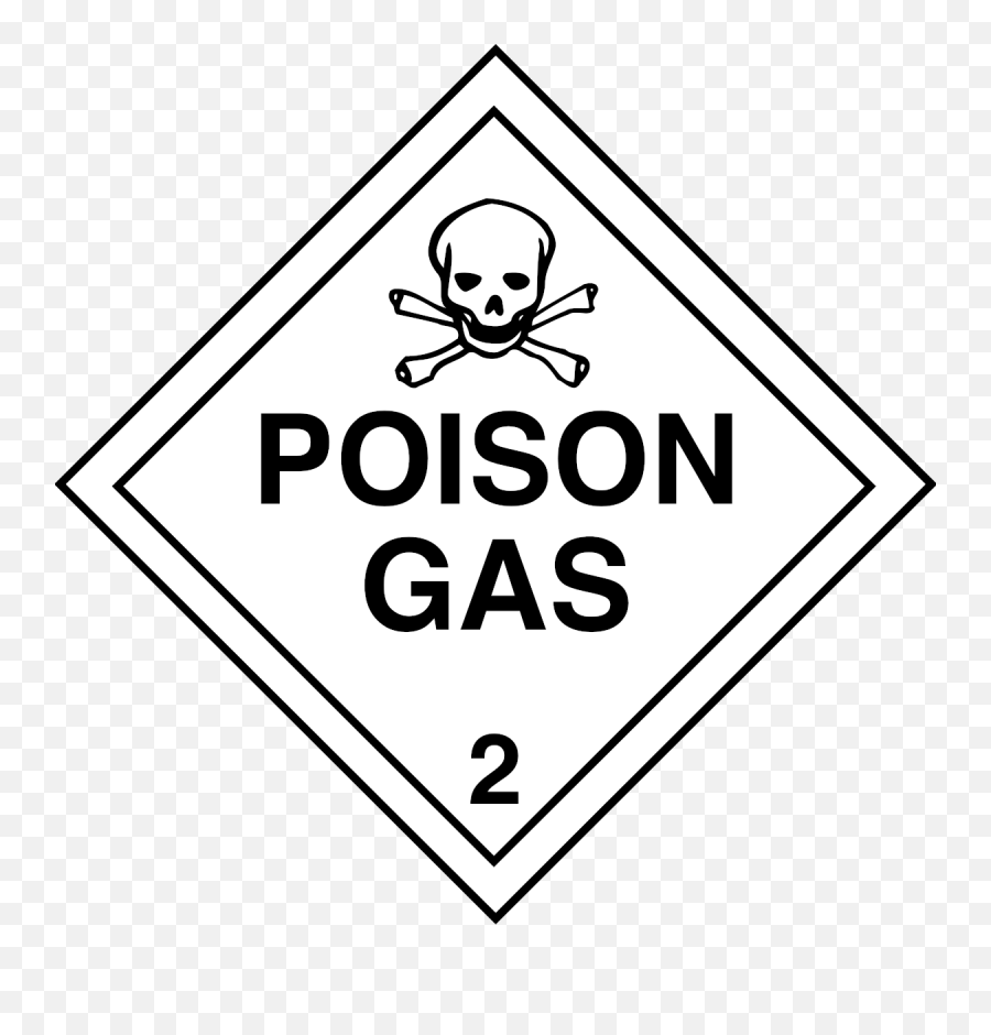Hazmat Class 6 Poison Stickers - Poison Control Emoji,Hazmat Logo