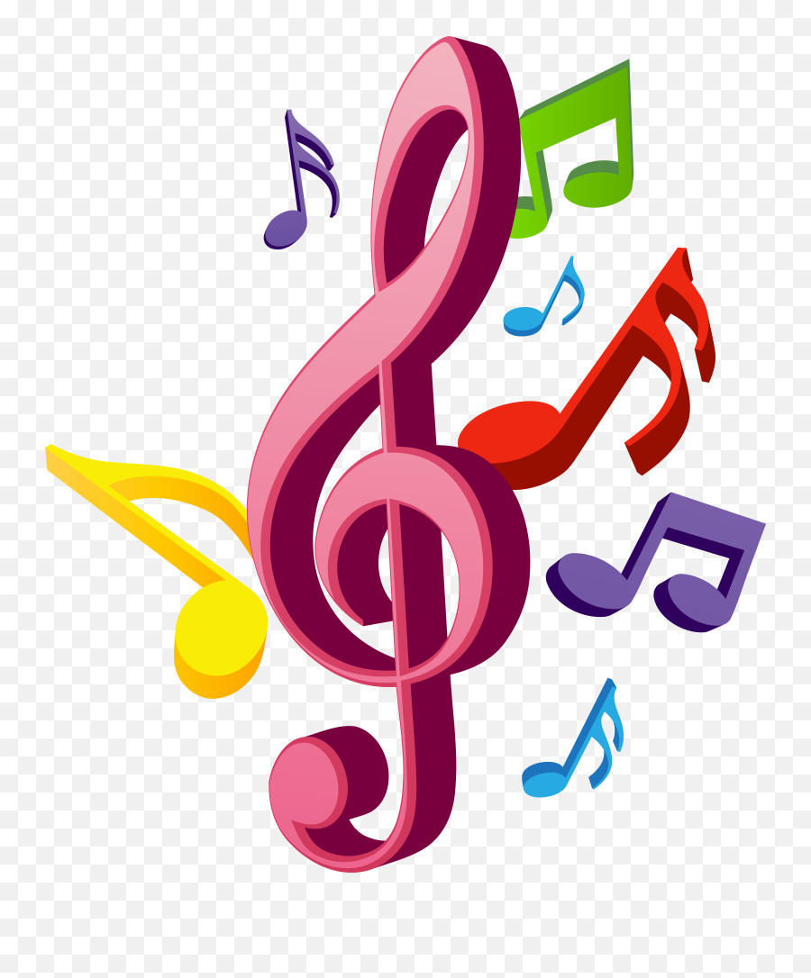 Music Notes Art Clip Art - Musical Notes Clip Art Emoji,Music Notes Png