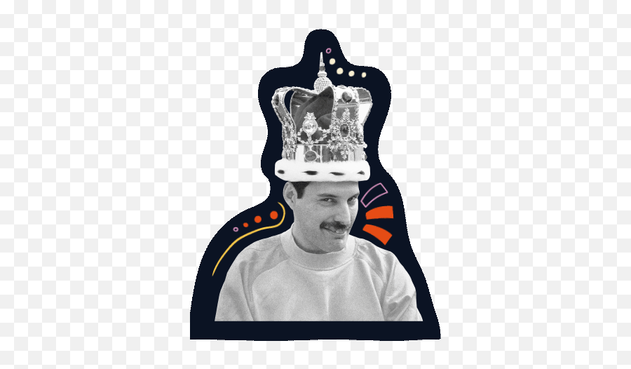 A Tribute To Freddie Mercury On Behance - Cartoon Freddie Mercury Png Gif Emoji,Freddie Mercury Png