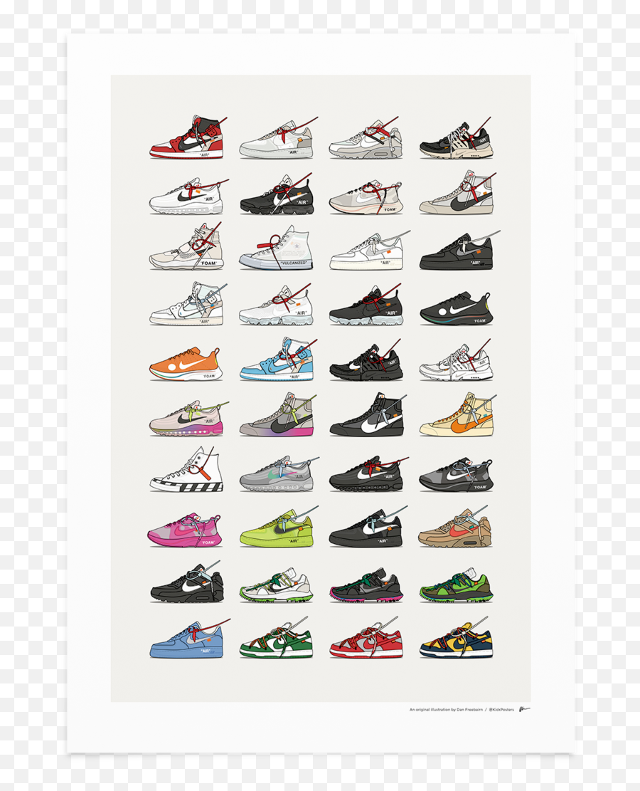 Nike X Off - White Collection Updated Design Nike Off White Collection Emoji,Off White Png