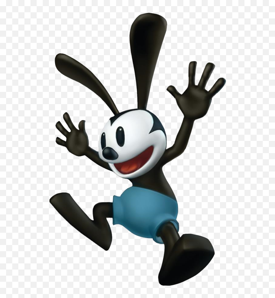 Jump Clipart Mickey Mouse - Oswald The Lucky Rabbit Epic Oswald The Lucky Rabbit Epic Mickey Emoji,Mickey Mouse Ears Clipart