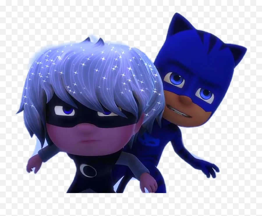 Catboy And Luna Girl Transparent Cartoon - Jingfm Pj Masks Catboy And Luna Girl Emoji,Luna Transparent