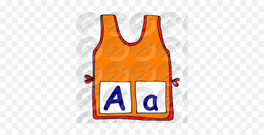 Letter Vest Picture For Classroom - Vandi Emoji,Vest Clipart