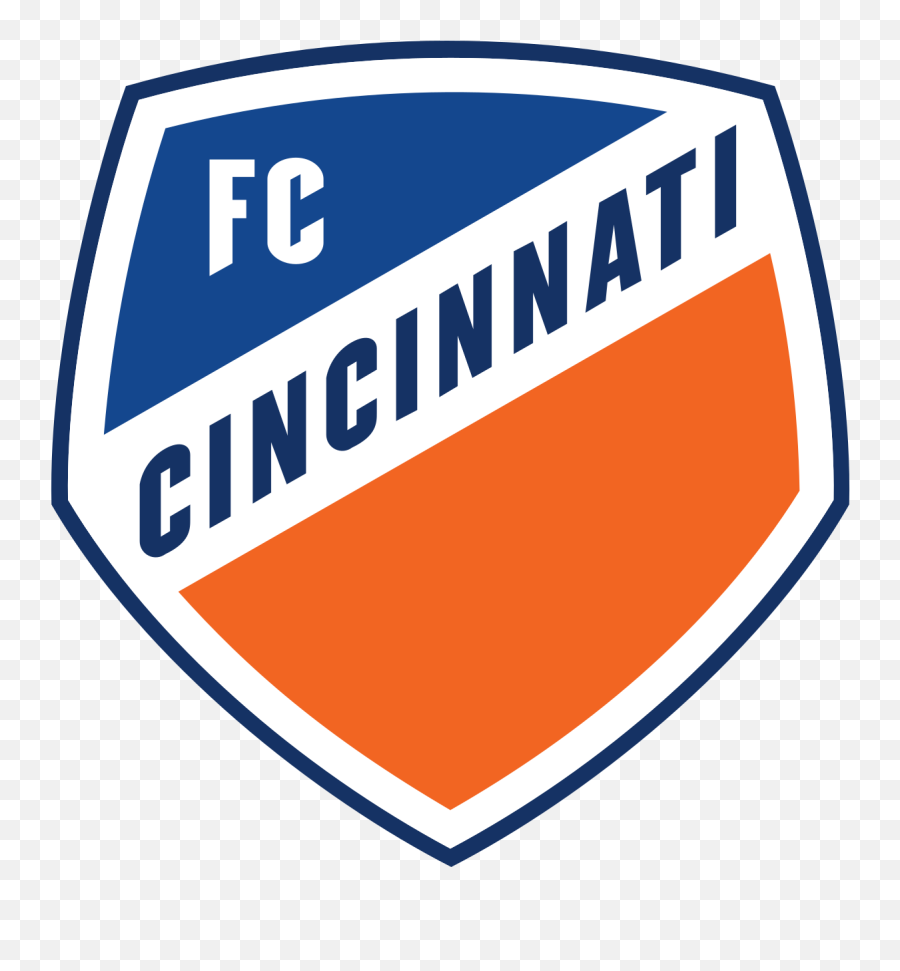 Fc Cincinnati Primary Logo 2018 - Logo Fc Cincinnati Png Emoji,Orange Lion Logo