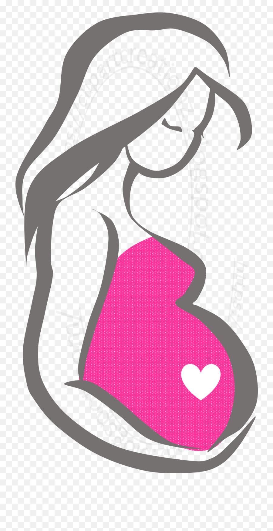 Pregnant Woman Clipart Free - For Women Emoji,Woman Clipart