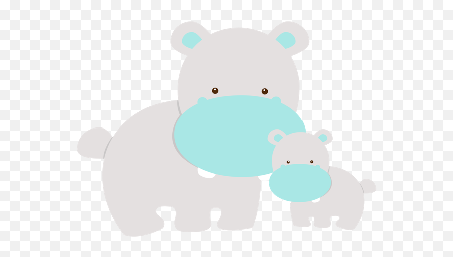 Baby And Mom Animals Clip Art Png Image - Clipart Mommy And Baby Animals Emoji,Baby Animals Clipart
