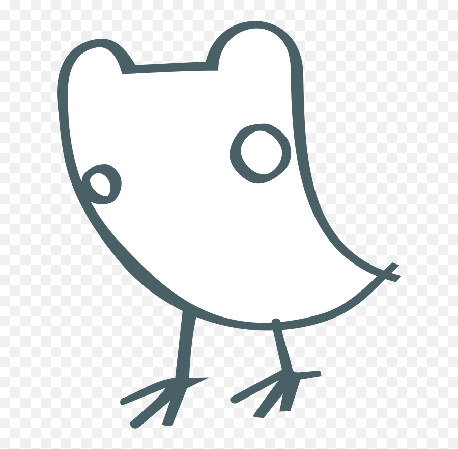 Free Clip Art Birdie Graffiti By Rones - Stylistic Bird Illustration Emoji,Graffiti Clipart