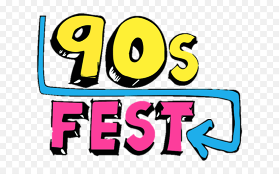 Jpg Royalty Free 90s Clipart Ninety - 90s Fest Logo Png Dot Emoji,90s Clipart