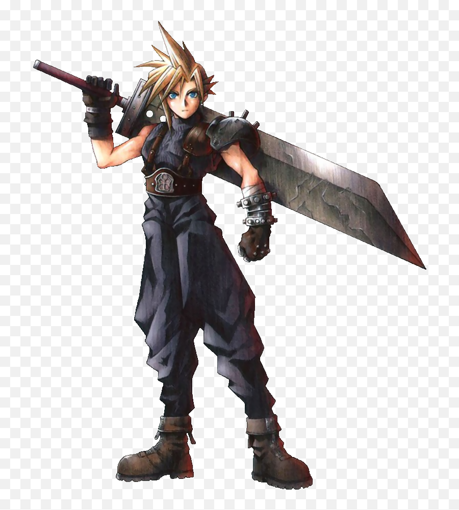 Cloud Strife - Cloud Strife Art Emoji,Cloud Strife Png