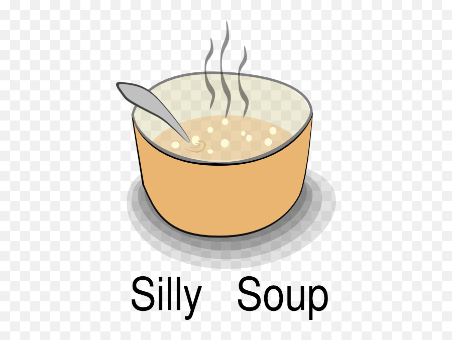 Soup Clip Art - Silly Soup Bowl Clip Art Emoji,Soup Clipart