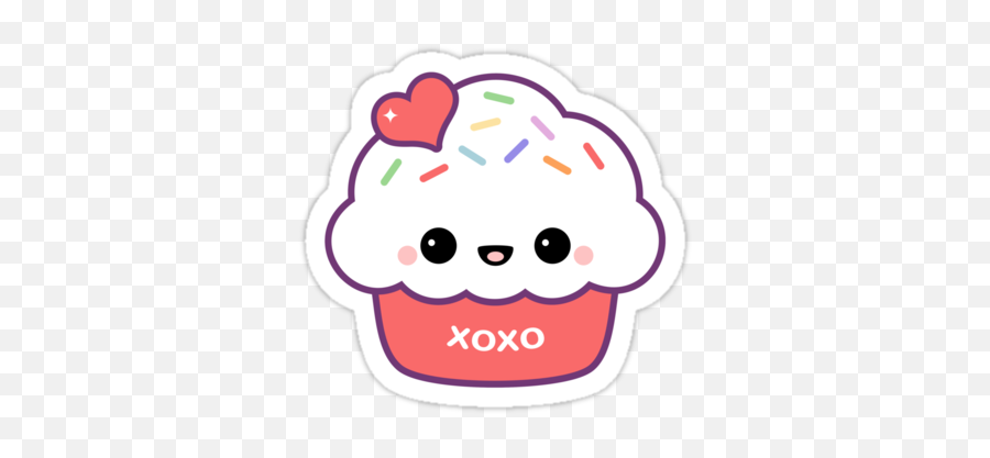 Cartoon Cute Cupcakes - Clip Art Library Emoji,Cute Cupcake Clipart