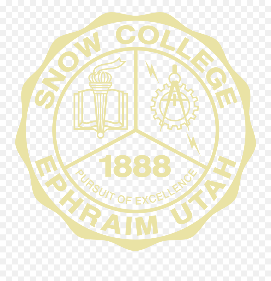 Snow College Gold Embossed Diploma Frame In Studio - Item Emoji,Snow Frame Png