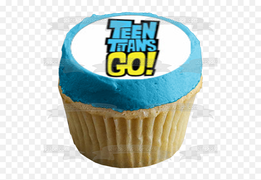 Teen Titans Go Logo Beast Boy Starfire - Baking Cup Emoji,Teen Titans Logo