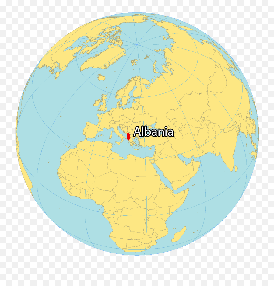 Map Of Albania - Gis Geography Emoji,World Map Transparent