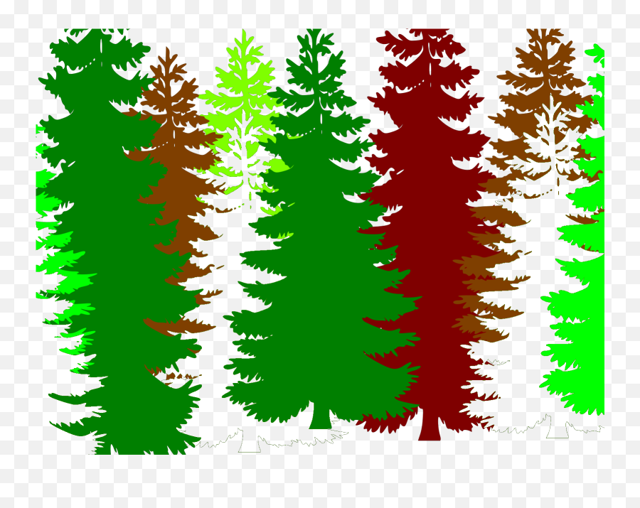 Forest Trees Svg Vector Forest Trees Clip Art - Svg Clipart Emoji,Forest Trees Clipart