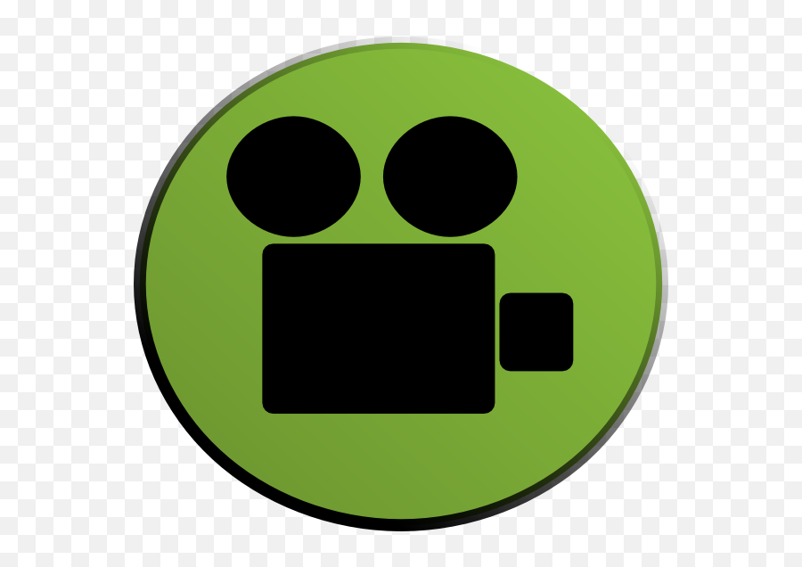 Video Camera Green Clip Art At Clker - Green Video Camera Clipart Emoji,Video Camera Clipart