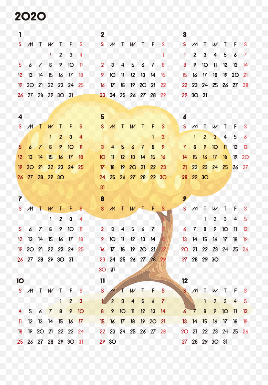 2020 Calendar Png Transparent Images - Car Word Search Ram Emoji,2020 Png