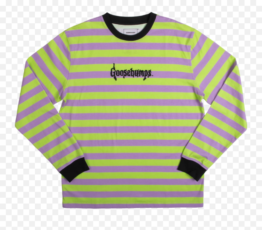 Long Sleeve Tee Shirts - Long Sleeve Emoji,Goosebumps Logo