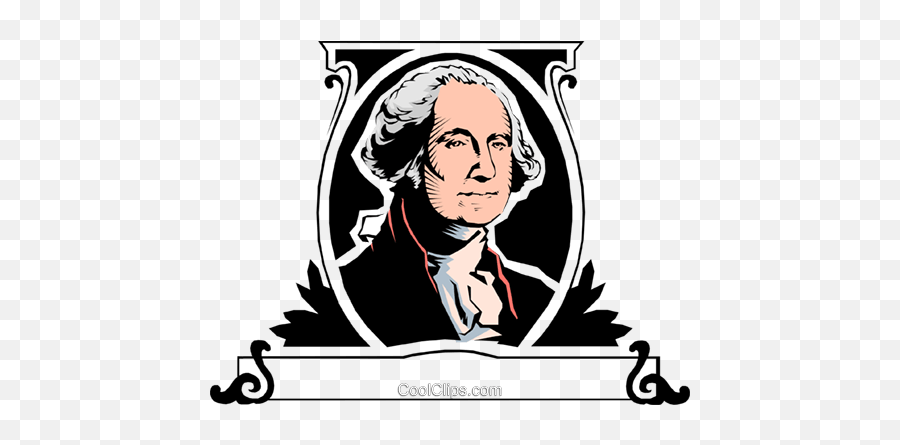George Washington Royalty Free Vector - Clipart Washington George Emoji,George Washington Clipart
