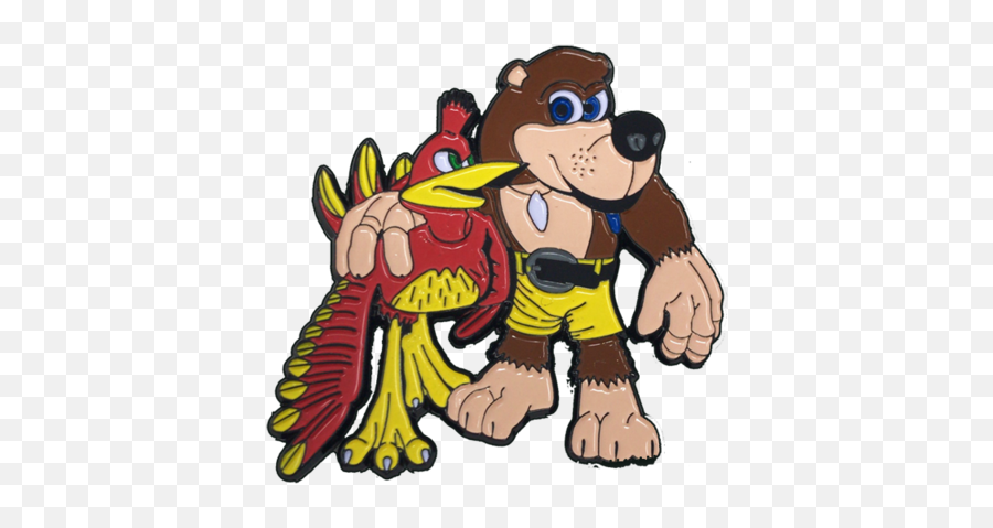 Banjo Kazooie - Banjo Kazooie Pin Emoji,Banjo Kazooie Png