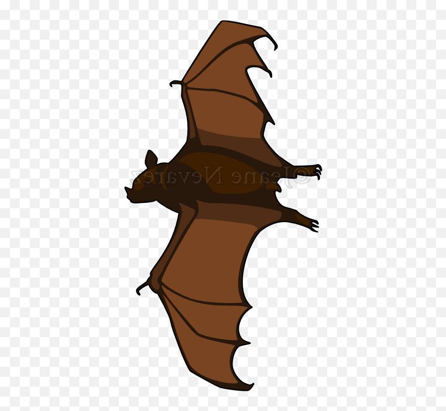 Bat Tail Food Tree Clipart - Bat Emoji,Tail Clipart