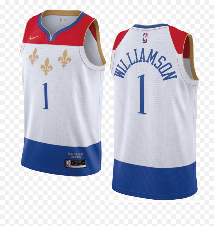 Menu0027s New Orleans Pelicans Jersey Zion Williamson 1 Nike - Lonzo Ball Pelicans Jersey Emoji,New Orlean Pelicans Logo
