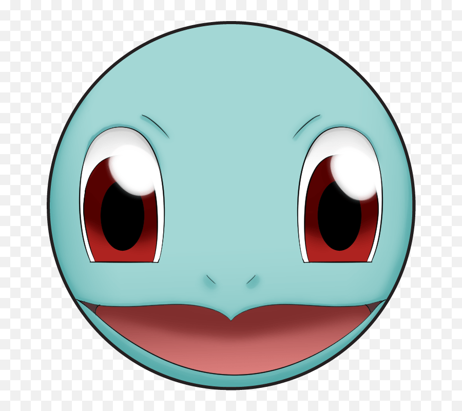 Squirtle Clipart - Squirtle Face Png Emoji,Squirtle Png