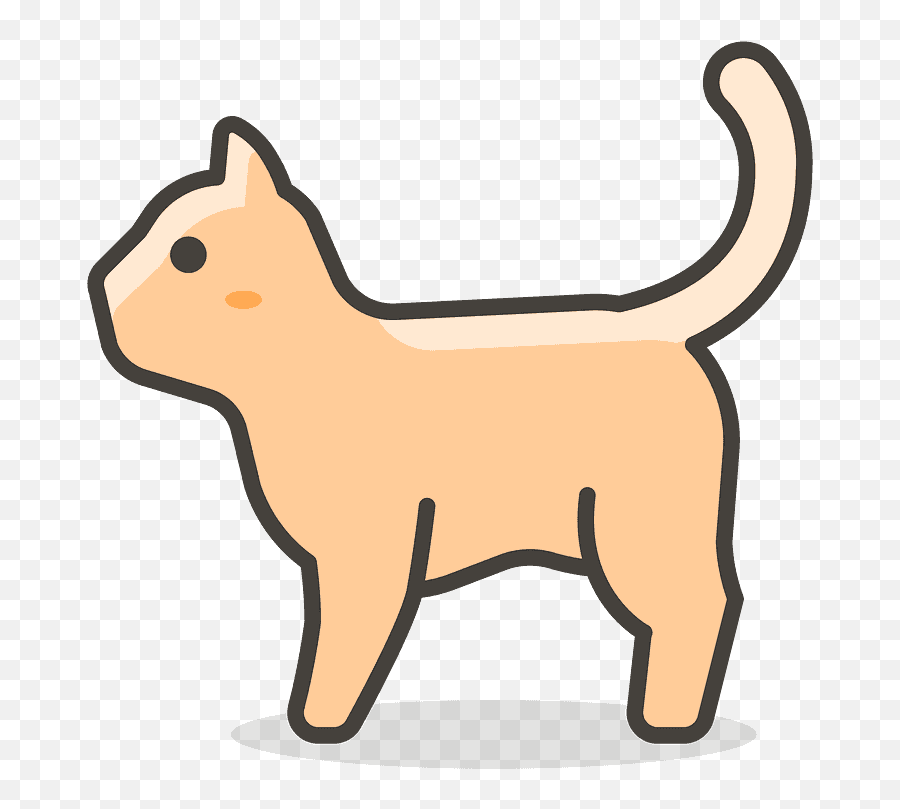 Cat Emoji Clipart Free Download Transparent Png Creazilla - Gato Icone,Cat Tail Clipart