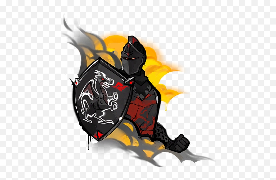 Black Knight Emoji,Black Knight Fortnite Png