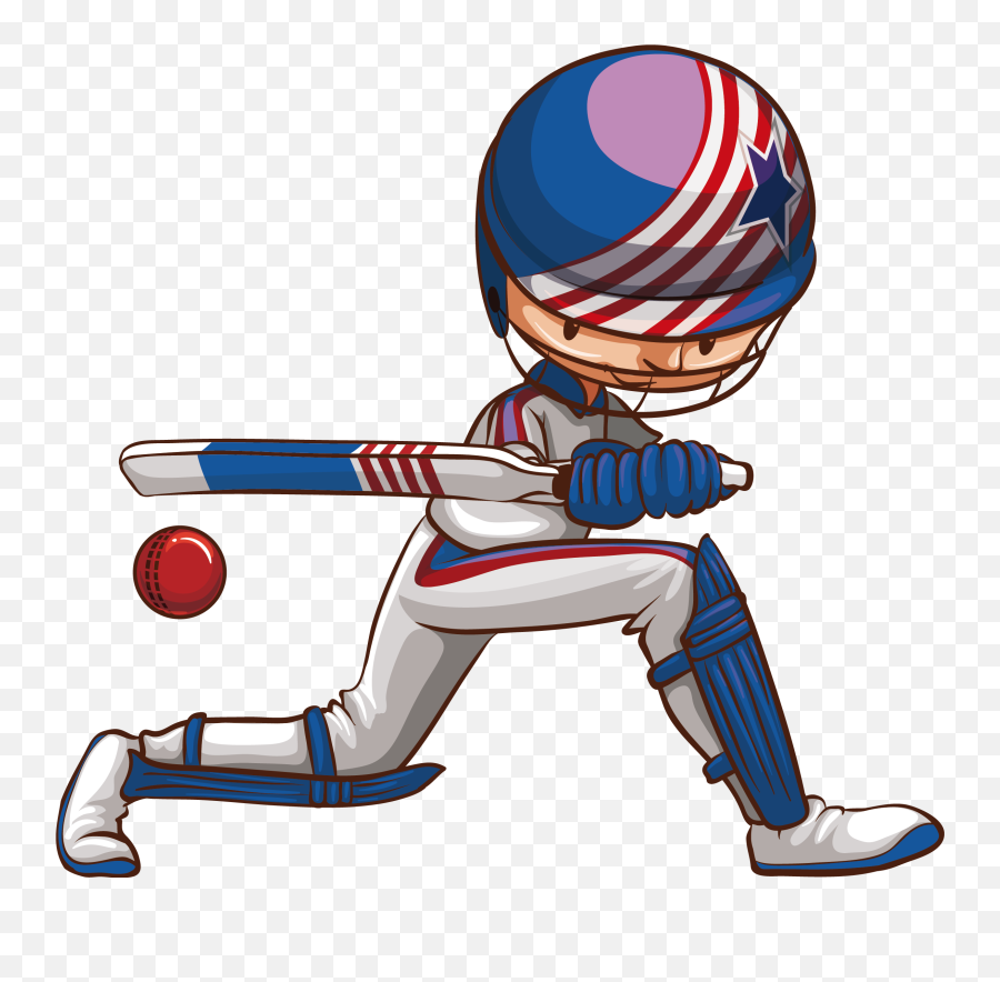 Clip Art Freeuse Cricket Drawing - Cricket Sport Pics Cartoon Emoji,Bat And Ball Clipart
