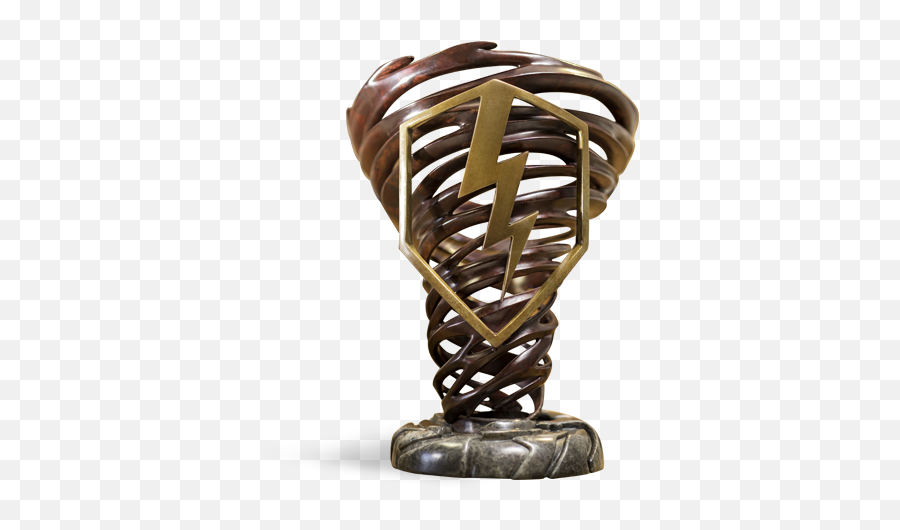 Blitz Twister Cup U2014 Bennett Awards - Custom Sculpture Awards U0026 Unique Recognition Trophies Emoji,Twister Logo
