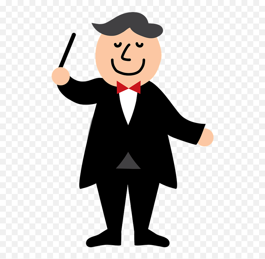 Conductor Of Music Clipart Free Download Transparent Png Emoji,Transparent Conductor