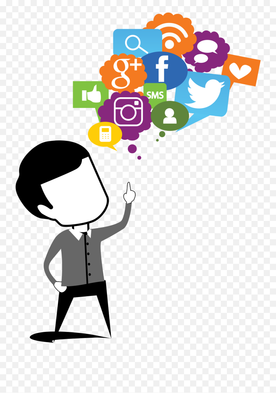Social Media And Indian Politics Clipart - Full Size Clipart Emoji,Politics Clipart