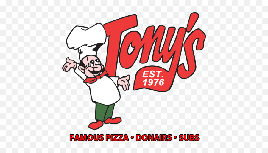 Tonyu0027s Donair Tonysdonair Twitter Emoji,Cartoon Pizza Logo
