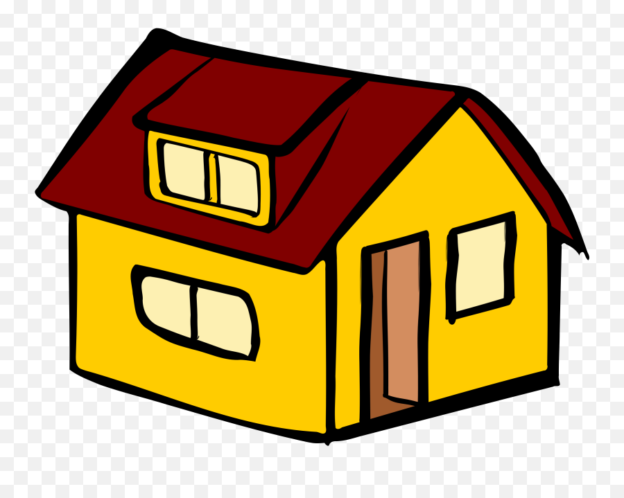 Clipart House Easy Clipart House Easy Transparent Free For - House Drawing Png Emoji,House Outline Clipart