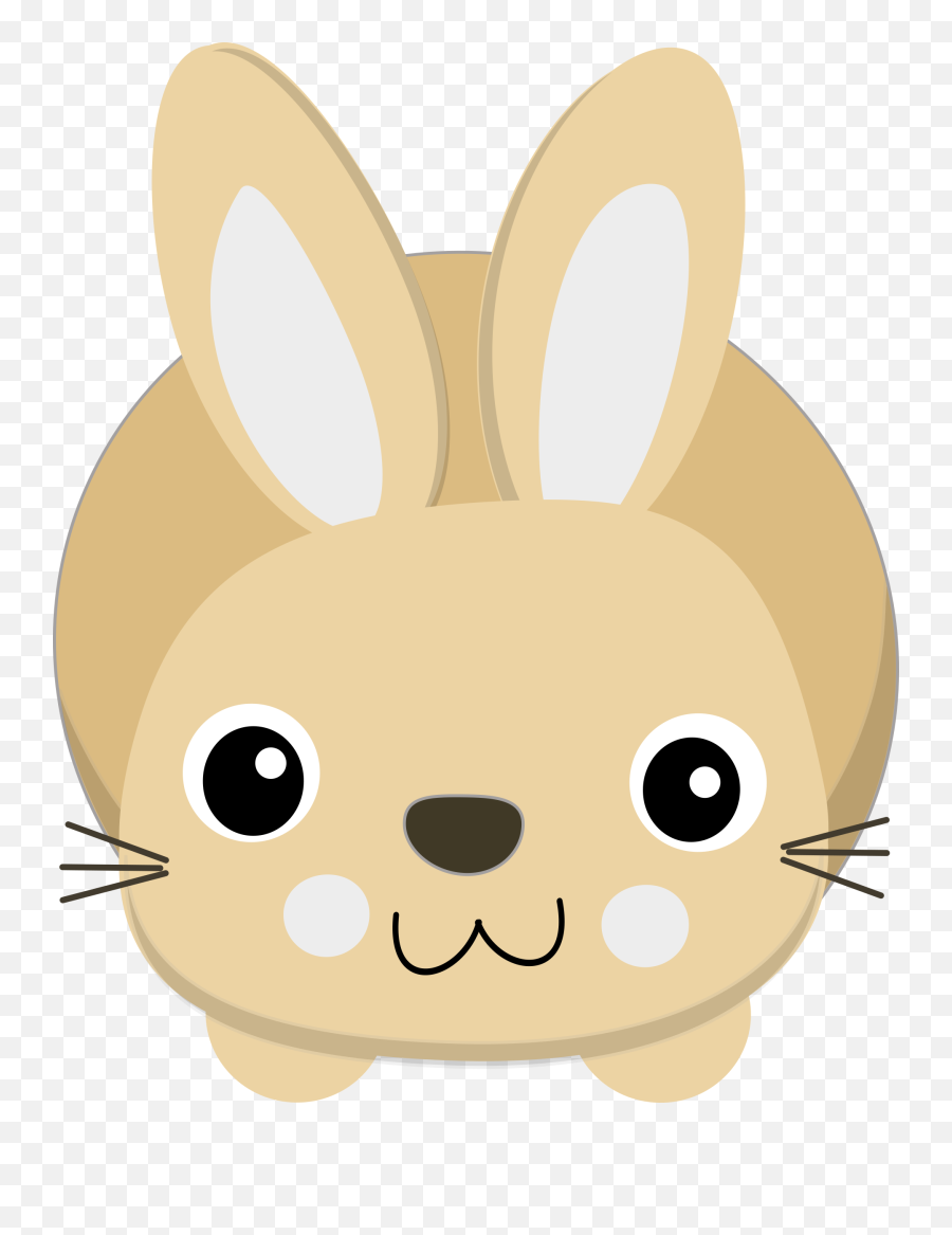 Cute Bunny Clipart - Bunny Clipart Emoji,Bunny Clipart