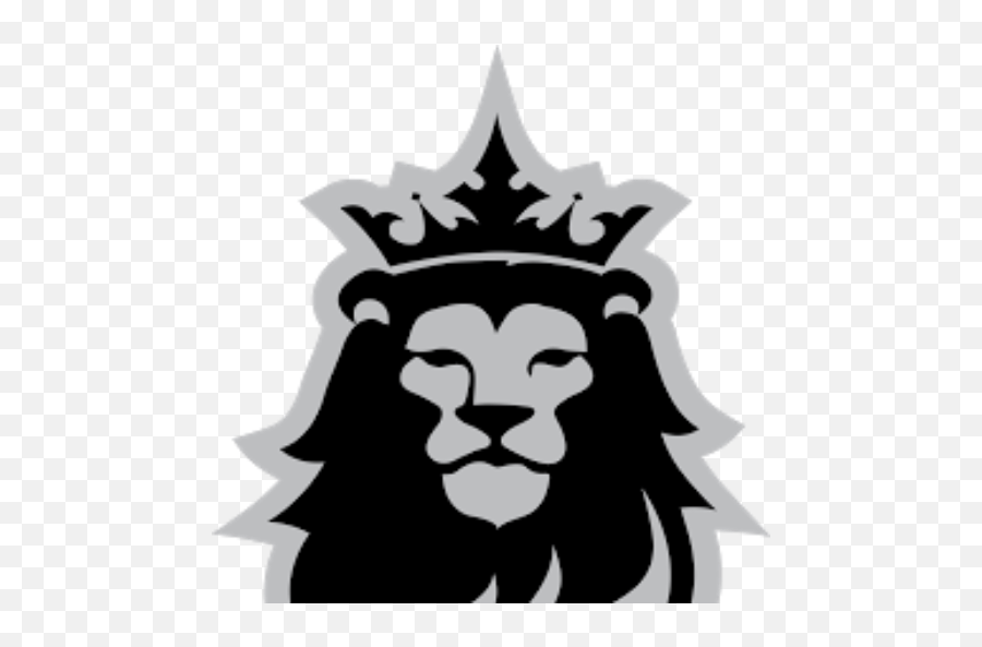 Cute Lion Head Clipart Black And White 2 Clipart Station - Transparent Premier League Lion Emoji,Lion Clipart Black And White