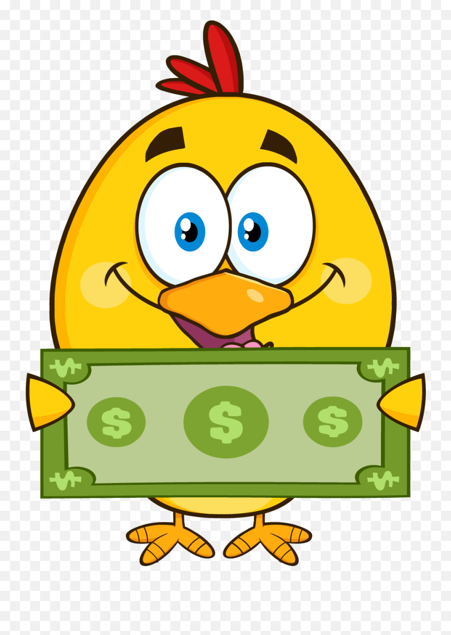 Happy Bird Cartoon Transparent Cartoon - Jingfm Chick Money Bag Animated Emoji,Taxes Clipart