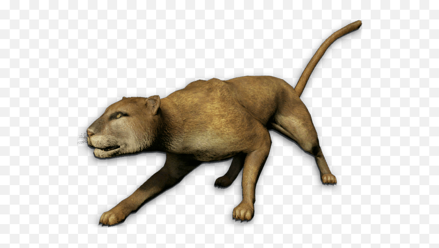 Far Cry Mountain Lion Transparent Png - Far Cry 3 Dlc Animals Emoji,Mountain Lion Png