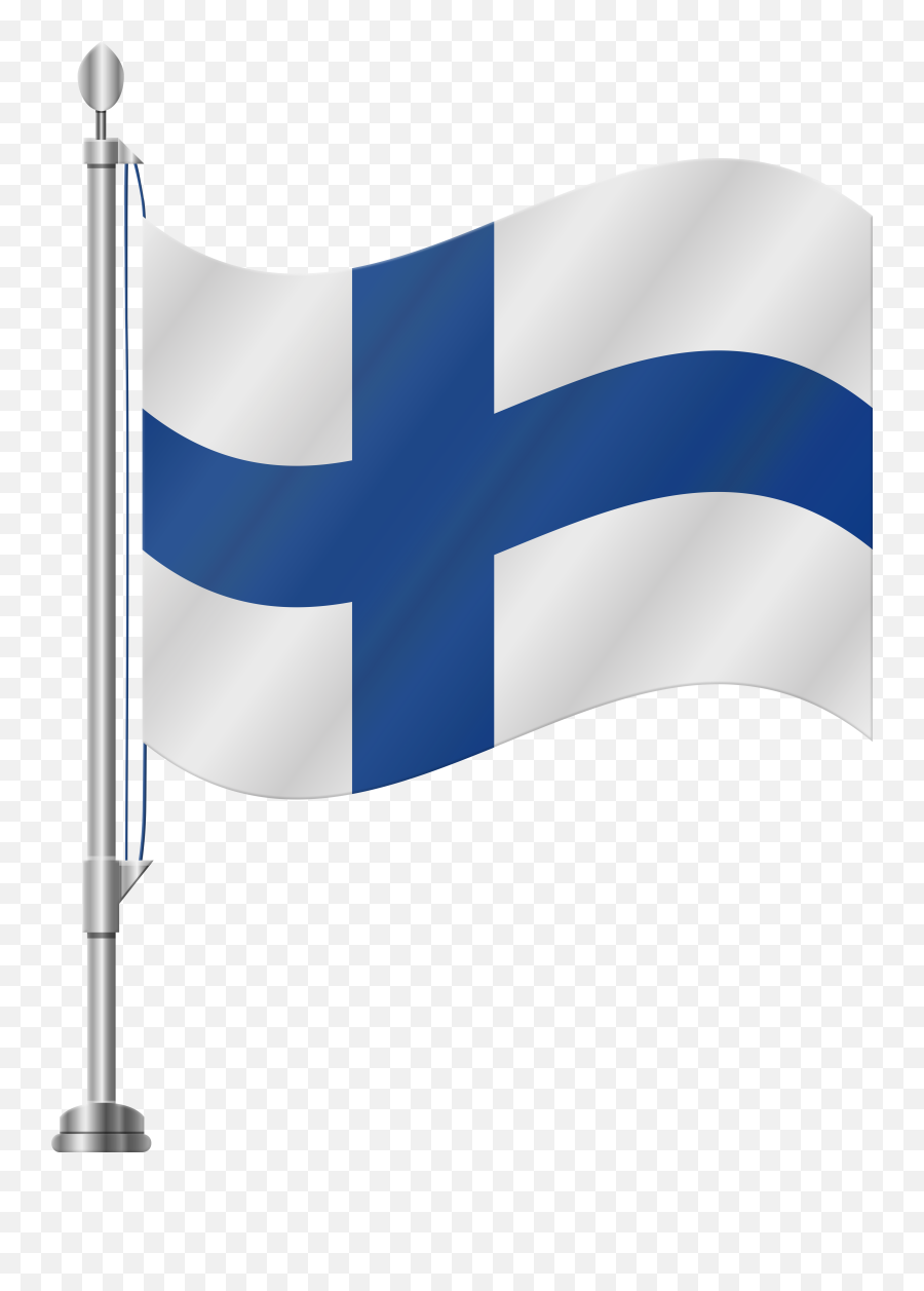 Finland Flag Png Clip Art Transparent Png - Full Size Clip Art Finnish Flag Emoji,Flag Png