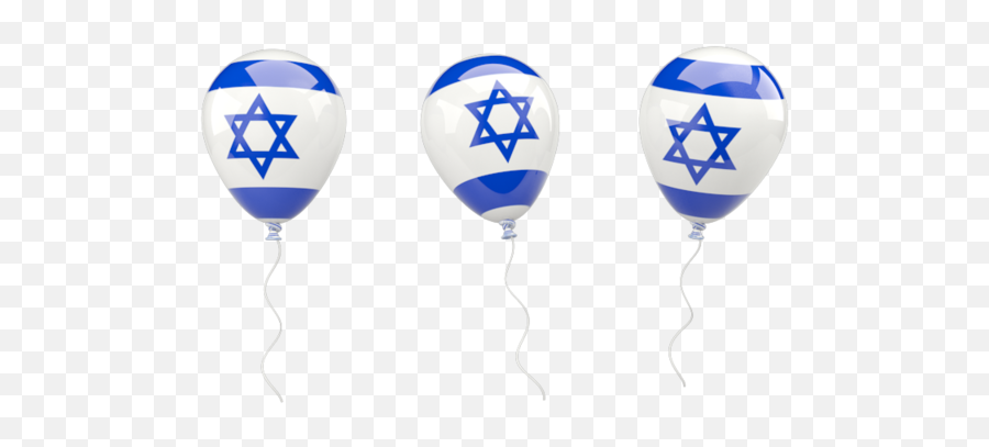 Air Balloons - Israel Flag Balon Png Emoji,Israel Png