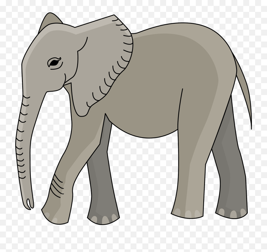 Elephant Clipart Free Download Transparent Png Creazilla - Clipart Éléphant Emoji,Elephant Clipart Png